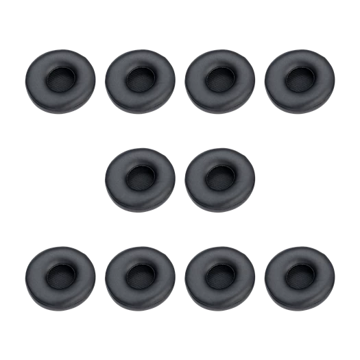 Jabra Leatherette Ear Cushions For Engage 50 Series (10 Pack) 3 Jabra Leatherette Ear Cushions For Engage 50 Series (10 Pack)