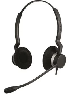 Jabra Biz 2300 USB UC Duo Corded Headset