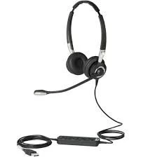 Jabra Biz 2400 II Duo MS USB Corded Headset