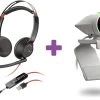 Poly P5 Webcam & Blackwire 5220 USB Stereo USB Headset Bundle -Cheap Headphones Store 5220 p5 bundle v2