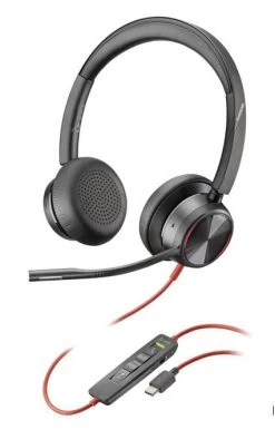Plantronics/Poly Blackwire 8225 ANC Corded USB Headset -Cheap Headphones Store 8225 c