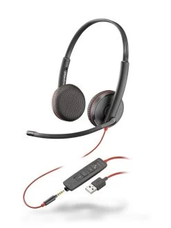 Plantronics/Poly Blackwire 3205 Series Corded USB Headset -Cheap Headphones Store blackwire 3225 usb a screen rgb 07jul17 2