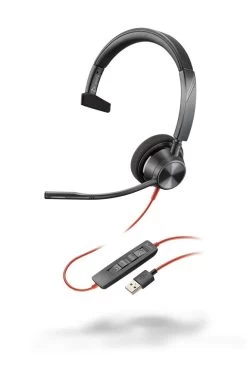 Plantronics/Poly Blackwire 3300 Series Corded USB Headset -Cheap Headphones Store blackwire 3310 usb a screen rgb 01aug19