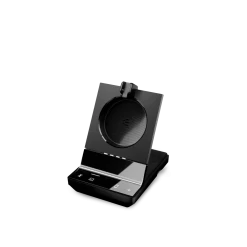 EPOS|Sennheiser IMPACT SDW 5033 Mono Wireless Headset - USB -Cheap Headphones Store epos sennheiser impact sdw 5033 mono wireless headset usb left side view base