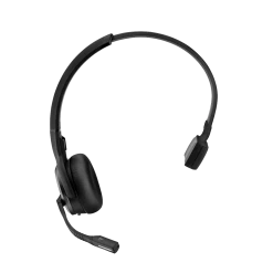 EPOS|Sennheiser IMPACT SDW 5034 Mono Wireless Headset - USB + Mobile -Cheap Headphones Store epos sennheiser impact sdw 5034 mono wireless headse usb mobile front view