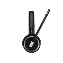 EPOS|Sennheiser IMPACT SDW 5034 Mono Wireless Headset - USB + Mobile -Cheap Headphones Store epos sennheiser impact sdw 5034 mono wireless headse usb mobile left side view