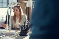 EPOS|Sennheiser IMPACT SDW 5063 Stereo Wireless Headset - USB -Cheap Headphones Store epos sennheiser impact sdw 5063 stereo wireless headset usb lifestyle