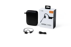 Shokz OpenComm 2 Wireless Bluetooth Bone Conduction Headset - Black -Cheap Headphones Store file 1