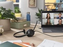 Jabra Evolve2 50 Corded USB Headset -Cheap Headphones Store jabra evolve2 50 contextual mono office desk medium 3