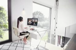 Jabra Evolve2 75 ANC Bluetooth Headset -Cheap Headphones Store jabra evolve2 75 lifestyle female home office zoom medium 6