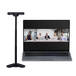 Jabra PanaCast Conference Camera -Cheap Headphones Store jabra panacast on stand with laptop dbsimply