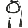 Jabra QD To QD 2m Coiled Extension Cable -Cheap Headphones Store jabra qd to qd 2m coiled extension cable 1