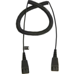 Jabra QD To QD 2m Coiled Extension Cable