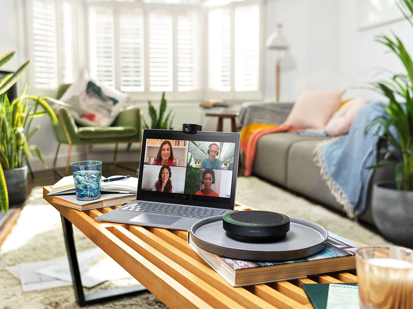 Jabra Speak2 75 W. Link 380a MS Speakerphone 9 Jabra Speak2 75 W. Link 380a MS Speakerphone - Image 7