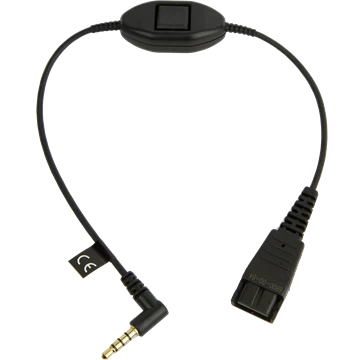 Jabra QD To 3.5mm Cable For Mobiles 4 Jabra QD To 3.5mm Cable For Mobiles - Image 2