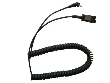 Plantronics/Poly QD To 2.5mm LONGER Cable 3 Plantronics/Poly QD To 2.5mm LONGER Cable