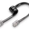 Plantronics/Poly Stub Cable RJ - K Plug, Slimline -Cheap Headphones Store plantronics stub cable rj k plug slimline