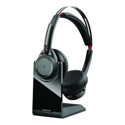 Plantronics/Poly B825 Voyager Focus ANC Bluetooth Headset -Cheap Headphones Store poly b825 voyager focus stereo headset with stand