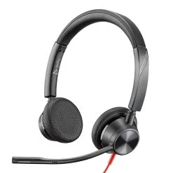 Plantronics/Poly Blackwire 3305 Series Corded USB Headset -Cheap Headphones Store poly blackwire 3325 stereo