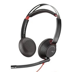 Plantronics/Poly Blackwire 5200 Series Corded USB Headset -Cheap Headphones Store poly plantronics blackwire 5220 stereo headset
