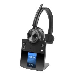 Poly Savi 7400 Series Office Wireless Headset -Cheap Headphones Store poly savi 7410 ms with stand