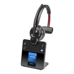Poly Savi 8400 Series Office Wireless Headset -Cheap Headphones Store poly savi 8410 ms with stand 1