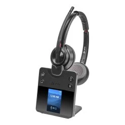 Poly Savi 8400 Series Office Wireless Headset -Cheap Headphones Store poly savi 8420 uc with stand