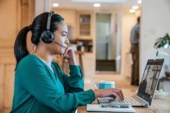 Plantronics/Poly Voyager Focus 2 ANC Bluetooth Headset -Cheap Headphones Store voyager focus 2 lifestyle home web 640x640 10